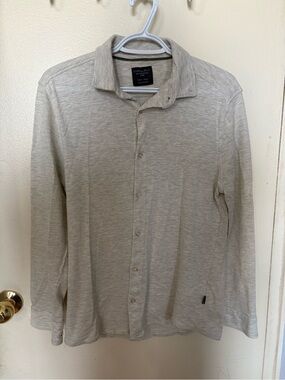 Steel & Jelly Men's Light Heather Gray Shirt Jacket